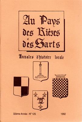 Au Pays des Rièzes et des Sarts 1992 N° 125