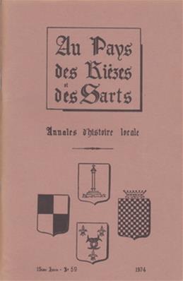 Au Pays des Rièzes et des Sarts 1974 N° 59