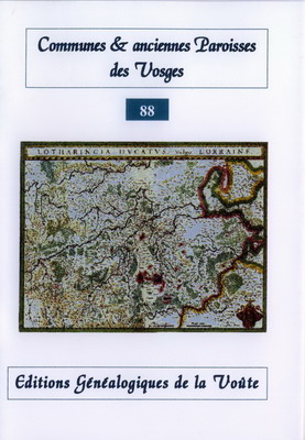 Communes et anciennes paroisses des Vosges
