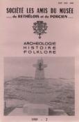 Bulletin archéologique historique et folklorique du Rethélois et du Porcien  1989 N° 2
