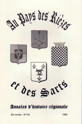 Au Pays des Rièzes et des Sarts 1999 N° 153