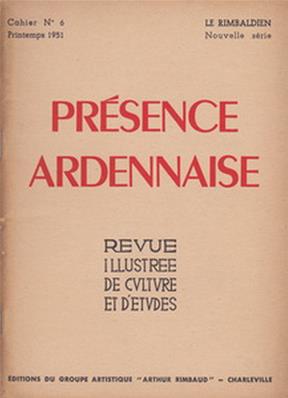 Présence Ardennaise N° 6, printemps 1951