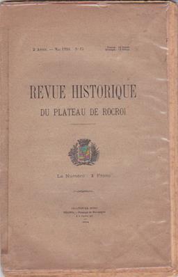 Revue Historique du Plateau de Rocroi  N° 15