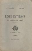 Revue Historique du Plateau de Rocroi N° 9