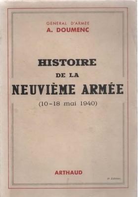 Histoire de la neuvième armée, Gl A. Doumenc