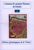 Communes et anciennes paroisses du Calvados