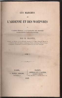 Les marches de l'Ardenne et des Woëpvres, M. Jeantin