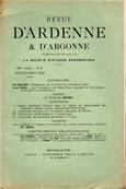 Revue d'Ardenne et d'Argonne 1909 N° 5