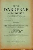 Revue d'Ardenne et d'Argonne 1913 N° 1