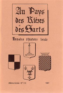 Au pays des Riezes et des Sarts 1987 N° 110