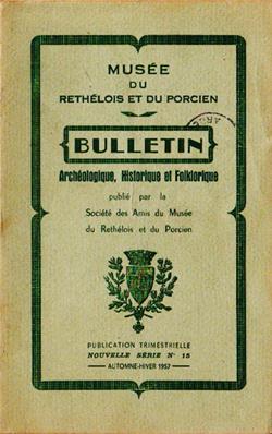 Bulletin archéologique historique et folklorique du Rethélois et du Porcien N° 15