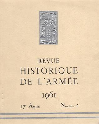 Revue Historique de l'Armée 1961 N° 2