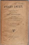 Usages locaux et réglements des Ardennes, 1898