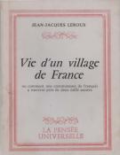 Vie d'un village de France, Jean Jacques Leroux